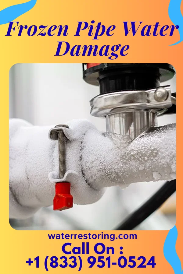 Frozen Pipe Water Damage in Moonachie, NJ